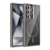 CPT05 Samsung Galaxy S24 Ultra Remim Lensli Magsafe Standlı Kapak - Titan Gri