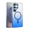 CPT05 Samsung Galaxy S25 Ultra Glossy Magsafe Kapak - Mavi