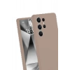 CPT05 Samsung Galaxy S25 Ultra Kılıf Nano içi Kadife Silikon - Pudra