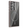 CPT05 Samsung Galaxy S25 Ultra Remim Lensli Magsafe Standlı Kapak - Titan Gri