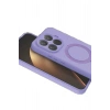 CPT05 Xiaomi Mi 15T Pro Regal Magsafe Standlı Kapak - Lila