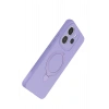 CPT05 Xiaomi Redmi Note 14 4G Regal Magsafe Standlı Kapak - Lila