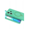 CPT05 Xiaomi Redmi Note 14 4G Regal Magsafe Standlı Kapak - Yeşil