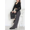 Dabıl Kumaş Astarlı Blazer Ceket Siyah - 2138.1991.
