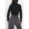 Dabıl Kumaş Astarlı Blazer Ceket Siyah - 2138.1991.