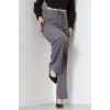 Dabıl Kumaş Beli Bağcıklı Pantolon Antrasit - 51615.683.