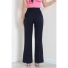 Dabıl Kumaş İspanyol Paça Pantolon Lacivert - 71472.2061.