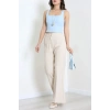Dabıl Kumaş İspanyol Paça Pantolon Taş - 71472.2061.