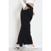 Dabıl Kumaş Lastikli Pantolon Siyah - 51612.683.