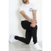 Dalgıc Fleto Cepli Nakışlı Erkek Alt Siyah - 71088.2066.