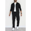 Dalgıç Kumaş Erkek Eşofman Takımı Siyah - 42537.1937.