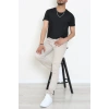Dalgıç Kumaş Erkek Tişört Siyah - 71579.1871.