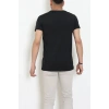 Dalgıç Kumaş Erkek Tişört Siyah - 71579.1871.