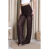 Dantelli Pantolon Kahve - 4247.2135.