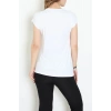 Desenli Bluz Beyaz - 43999.599.