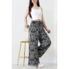 Desenli Dokuma Pantolon Black - 12333.1095.