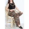 Desenli Dokuma Pantolon Leopar2 - 12333.1095.