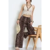 Desenli Dokuma Pantolon Leopar4 - 12333.1095.