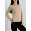 Dik Yaka Parmak Geçmeli Viskon Body Bisküvi - 40076.599.