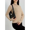Dik Yaka Parmak Geçmeli Viskon Body Bisküvi - 40076.599.