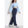 Dokuma Modal Kumaş Yan Fermuarlı Lastikli Pantolon Laci - 71133.1837.