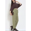 Double Kumaş İp Bağlamalı Palazzo Pantolon Çağla - 51268.683.