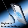 Dux Ducis Samsung S23 Plus Aimo Series MagSafe Premium Buzlu Sert PC-TPU Kılıf-(1903)