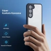 Dux Ducis SM Galaxy S23 Plus Aimo Series Premium Buzlu Sert PC-TPU Kılıf-(1903)