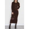 Elbise Ceket Triko Takım Kahve - 3064.1577.