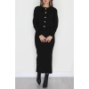 Elbise Ceket Triko Takım Siyah - 3064.1577.