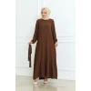 elbise kahverengi 206