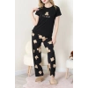 Enjeksiyon Baskı Milan Kumaş Pijama Takımı Ayıkafa - 630.1287.