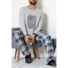 Erkek Pijama Takımı Grilaci - 53544.1838.