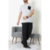 Erkek Pijama Takımı Grisiyah - 70605.1048.