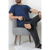 Erkek Pijama Takımı Lacivert - 70605.1048.