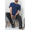 Erkek Pijama Takımı Lacivert - 70605.1048.