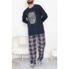 Erkek Pijama Takımı Lacivert1 - 53544.1838.