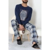 Erkek Pijama Takımı Lacivert3 - 53544.1838.