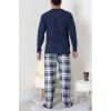 Erkek Pijama Takımı Lacivert3 - 53544.1838.