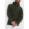 Fermuarlı Polar Erkek Sweat Haki - 42555.1937.
