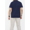 Fermuarlı Polo Yaka Tişört Lacivert - 71596.2167.