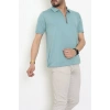 Fermuarlı Polo Yaka Tişört Mint - 71596.2167.