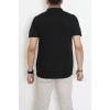 Fermuarlı Polo Yaka Tişört Siyah - 71596.2167.