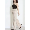 Fırfır Detay Pantolon Bej - 4197.1247.