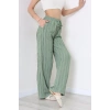 Fırfır Detay Pantolon Çağla - 4197.1247.