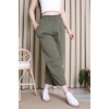 Gabardin Şalvar Pantolon Haki - 2314015.483.