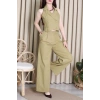 Gabardin Yelekli Takım Haki - 71341.1437.