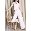 Gabardin Yelekli Takım Krem - 71341.1437.