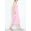 Gipeli İp Askı Elbise Pembe - 41862.1723.