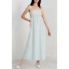 Gipeli İp Askılı Elbise Mint - 41848.1723.